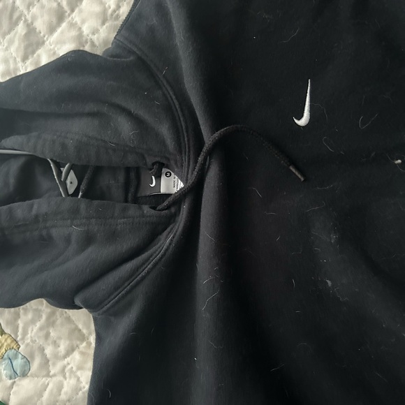 Hooded sweatshirt women’s pullover black - Picture 5 of 7